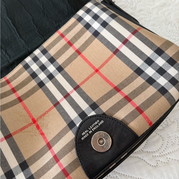 Burberry Tan and Black Crossbody Bag - Picture 6 of 7
